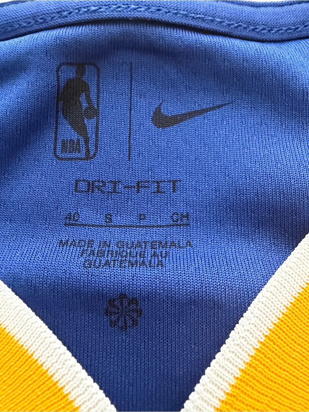 Nike Golden State Warriors Buddy Hield Swingman NBA Jersey NWT Size Small 40 - Picture 3 of 4